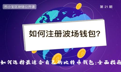 如何选择最适合自己的比特币钱包：全面指南