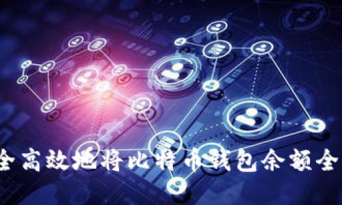 如何安全高效地将比特币钱包余额全部转移？