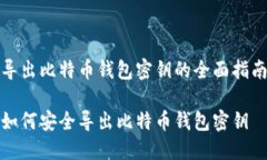 导出比特币钱包密钥的全